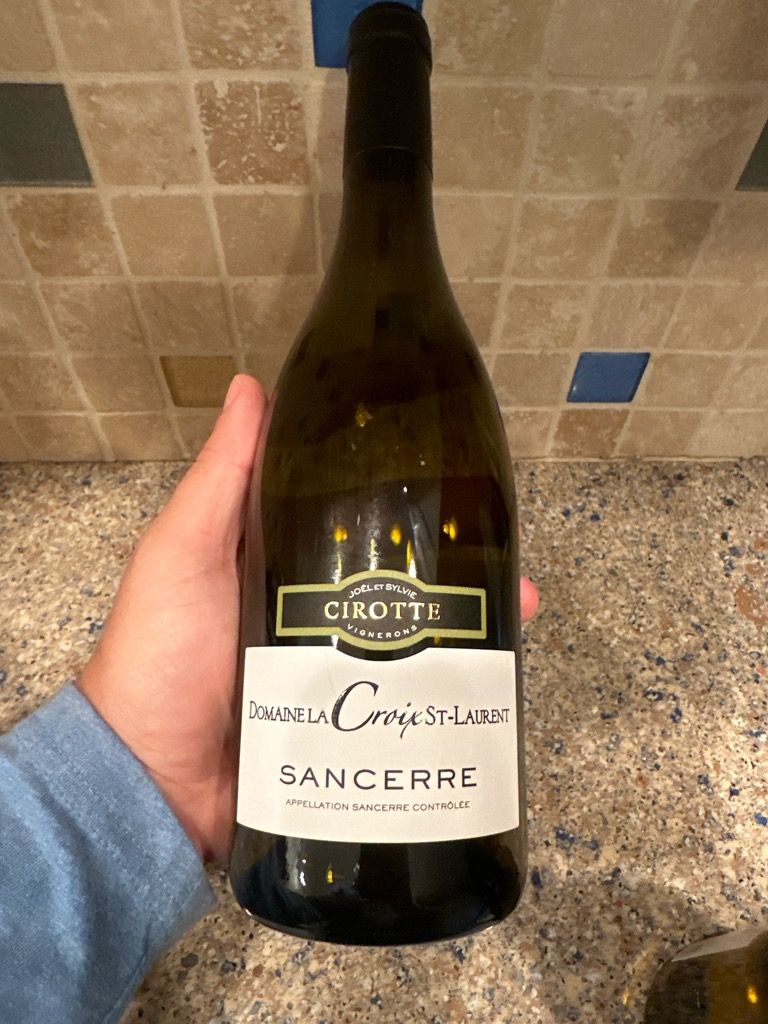 2020 Joël et Sylvie Cirotte Sancerre Rouge Domaine La Croix Saint