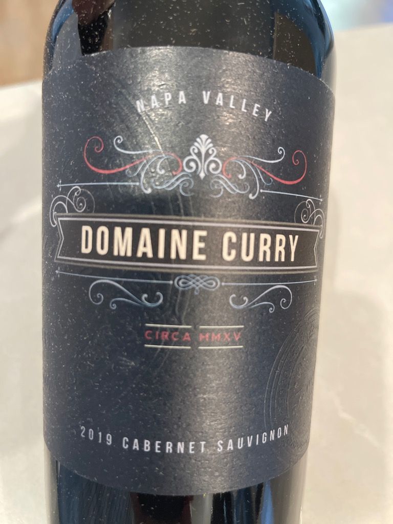 2019 Domaine Curry Cabernet Sauvignon, USA, California, Napa Valley