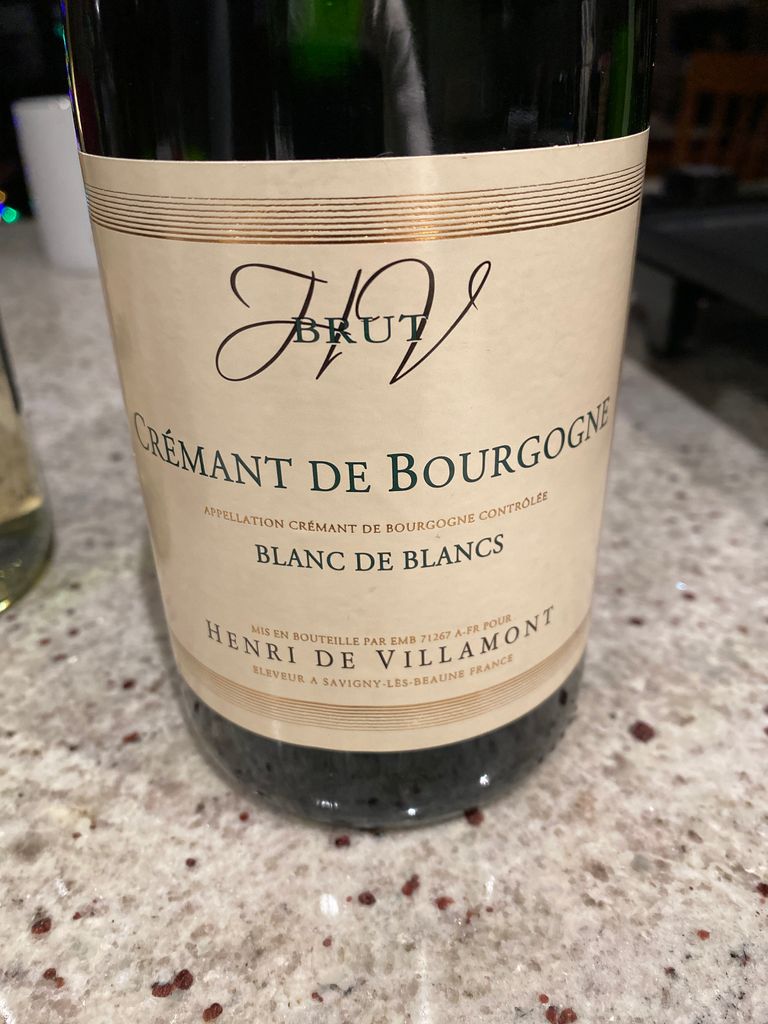 N.V. Henri de Villamont Crémant de Bourgogne Blanc de Blancs