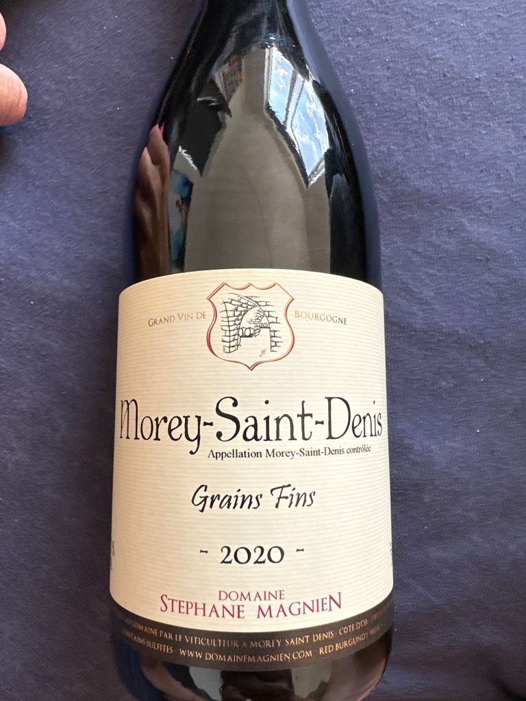 モレサンドニ morey-saint-denis grains fins Morey-Saint-Denis Grains Fins, Stéphane Magnien - 王府酒業