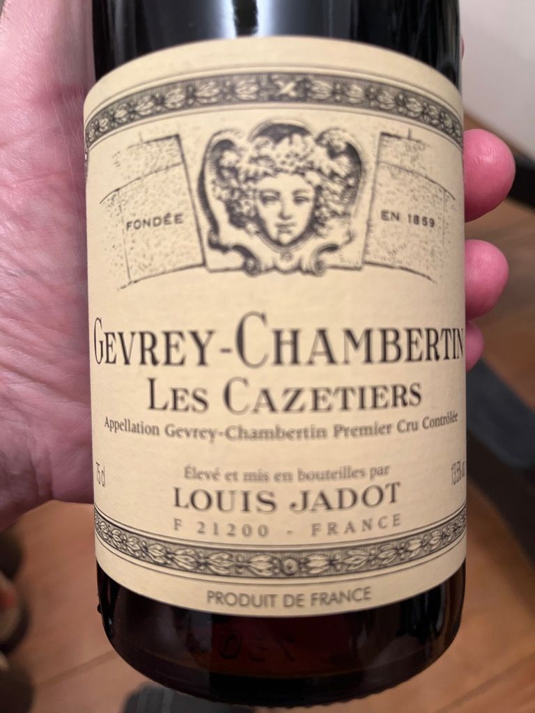 Gevery-Chambertin 2011 Wine Cazetiers