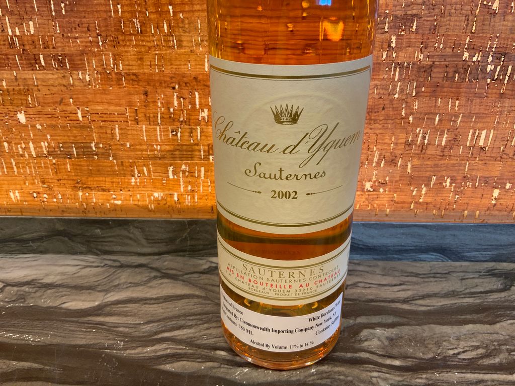2002 Château d'Yquem - CellarTracker
