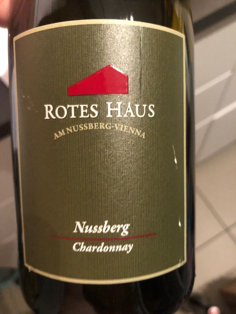 2020 Weingut Rotes Haus Chardonnay Nußberg, Austria CellarTracker