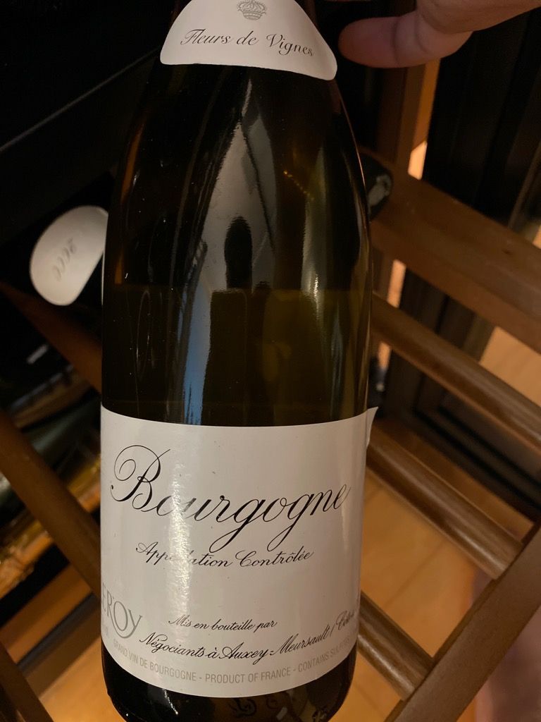 N.V. Maison Leroy Bourgogne Blanc Fleurs de Vignes - CellarTracker
