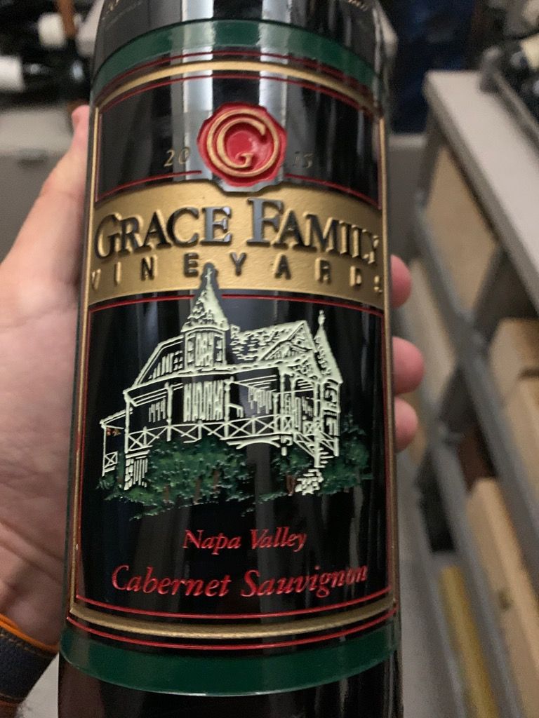 グレイスファミリー1991 1991 Grace Family Cabernet Sauvignon Etched - CellarTracker