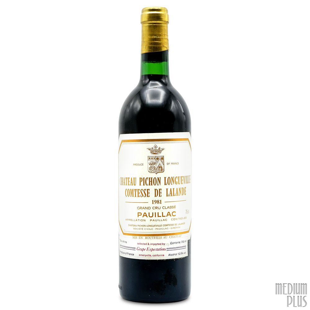 1981 Château Pichon Longueville Comtesse de Lalande - CellarTracker