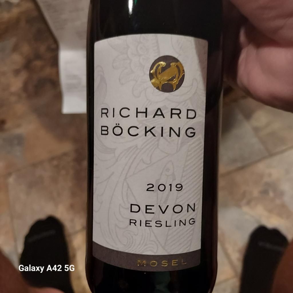 Richard Bocking Riesling 2021 Richard Bocking Riesling Devon, Germany, Mosel Saar Ruwer ...