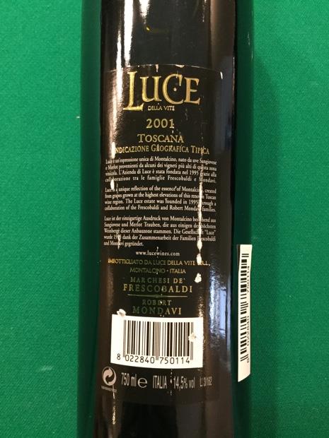 1996 Luce della Vite Luce - CellarTracker