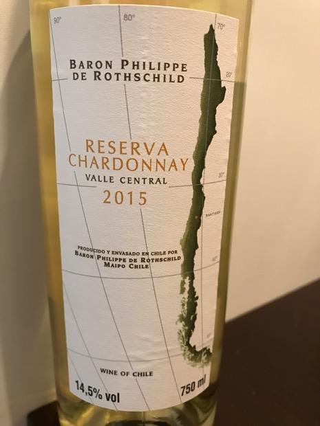 15 Baron Philippe De Rothschild Chardonnay Mapu Reserva Chile Maipo Valley Cellartracker