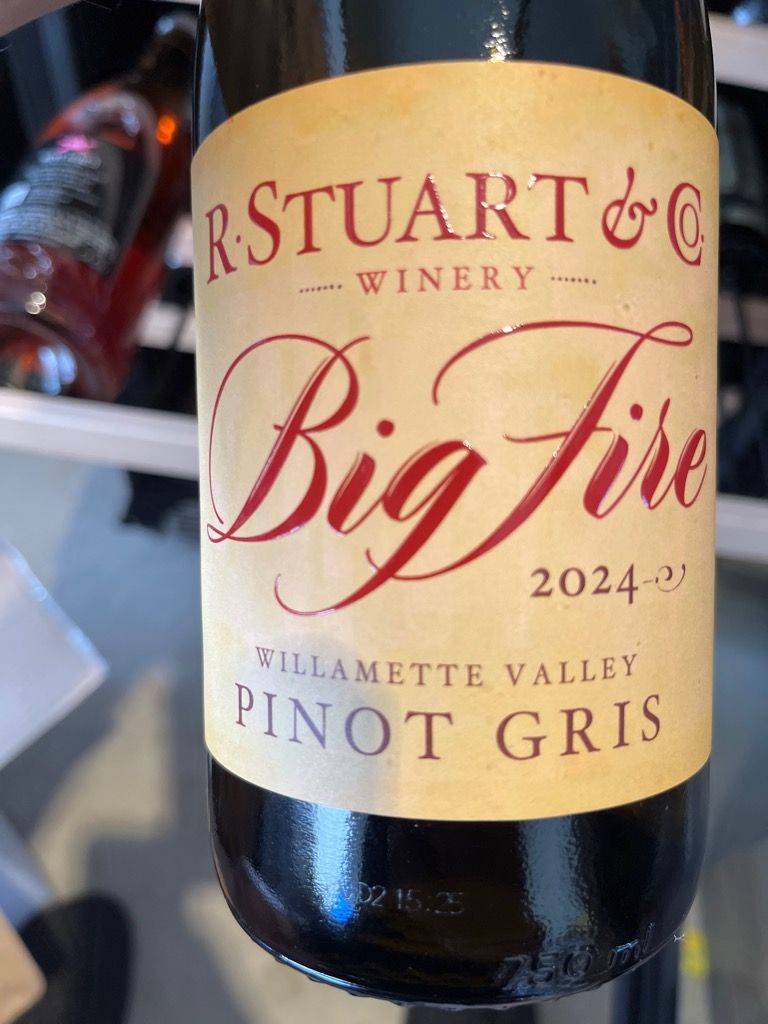 R. Stuart 2022 R. Stuart & Co. Pinot Gris Big Fire - CellarTracker