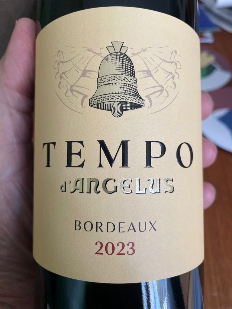 2023 Château Angélus Tempo d'Angelus - CellarTracker