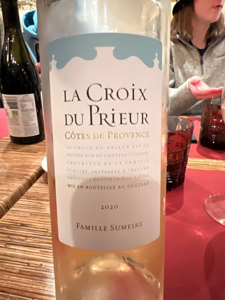 2020 Château Coussin Sainte Victoire Côtes de Provence La Croix Du