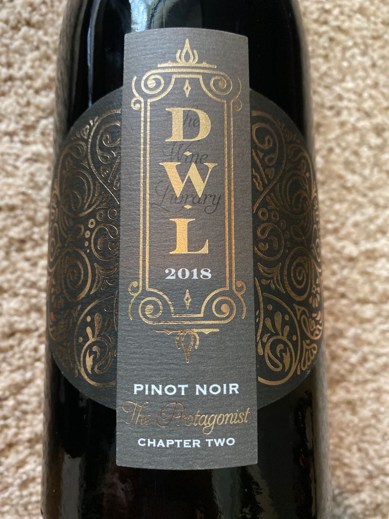 2018 D.W.L. Pinot Noir Volume I Chapter Two The Protagonist, USA ...