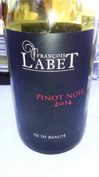 Francois Labet Ile de Beaute Pinot Noir 2020