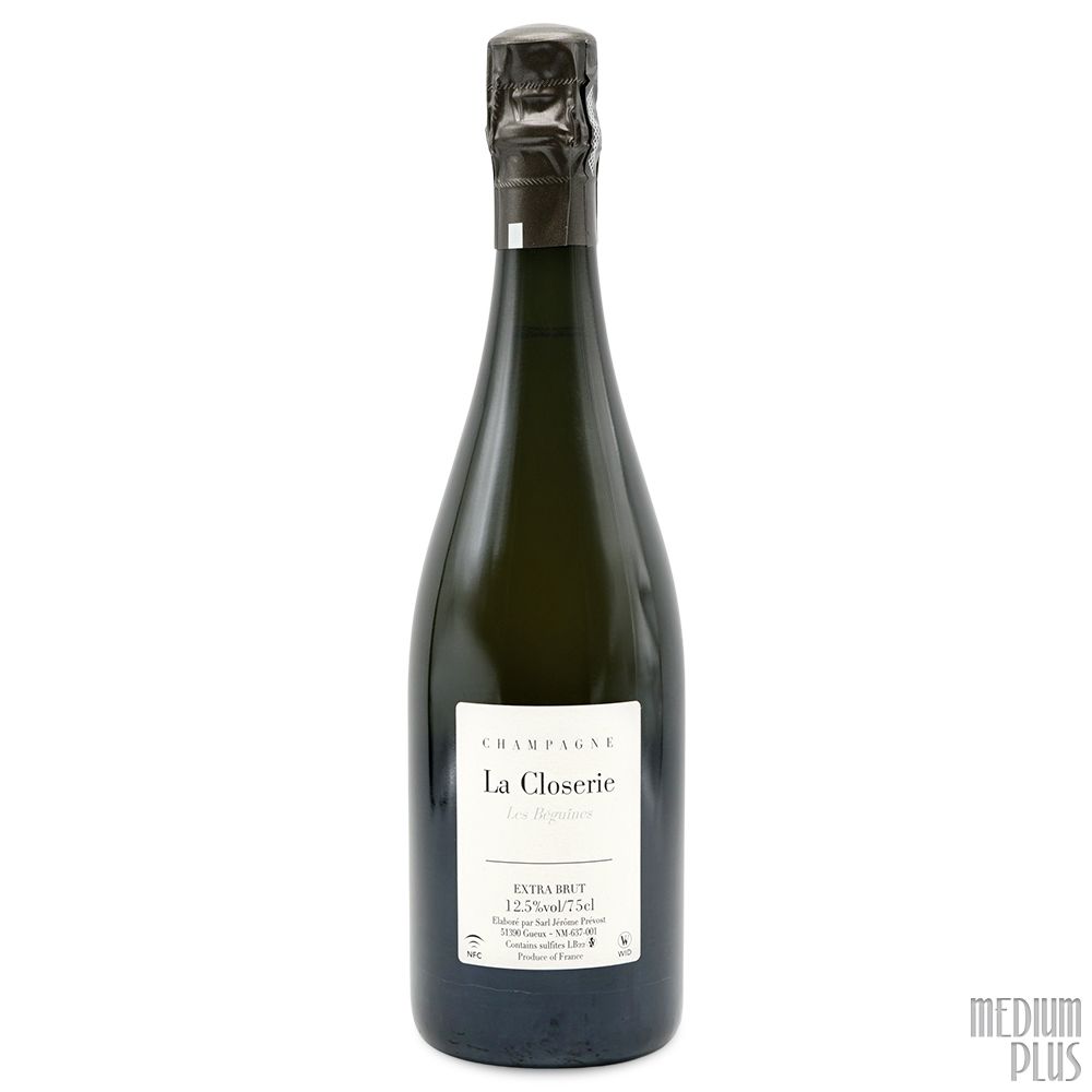 2021 Jérôme Prévost Champagne La Closerie Extra Brut Les Beguines