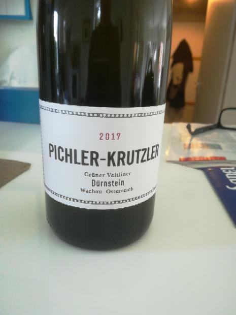 2017 Pichler-Krutzler Grüner Veltliner Dürnstein, Austria ...
