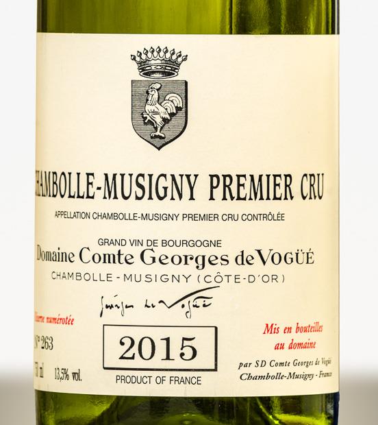 2015 Domaine Comte Georges de Vogüé Chambolle-Musigny 1er Cru