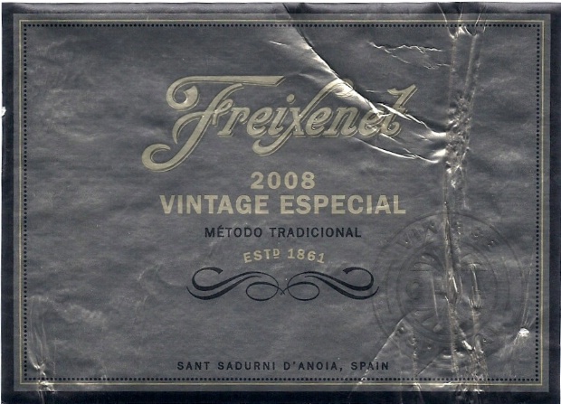 2008 Freixenet Cava Vintage Especial, Spain, Cava - CellarTracker