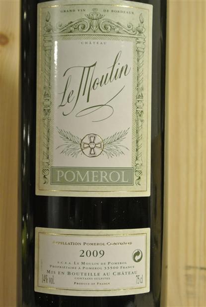 2009 Château Le Moulin - CellarTracker
