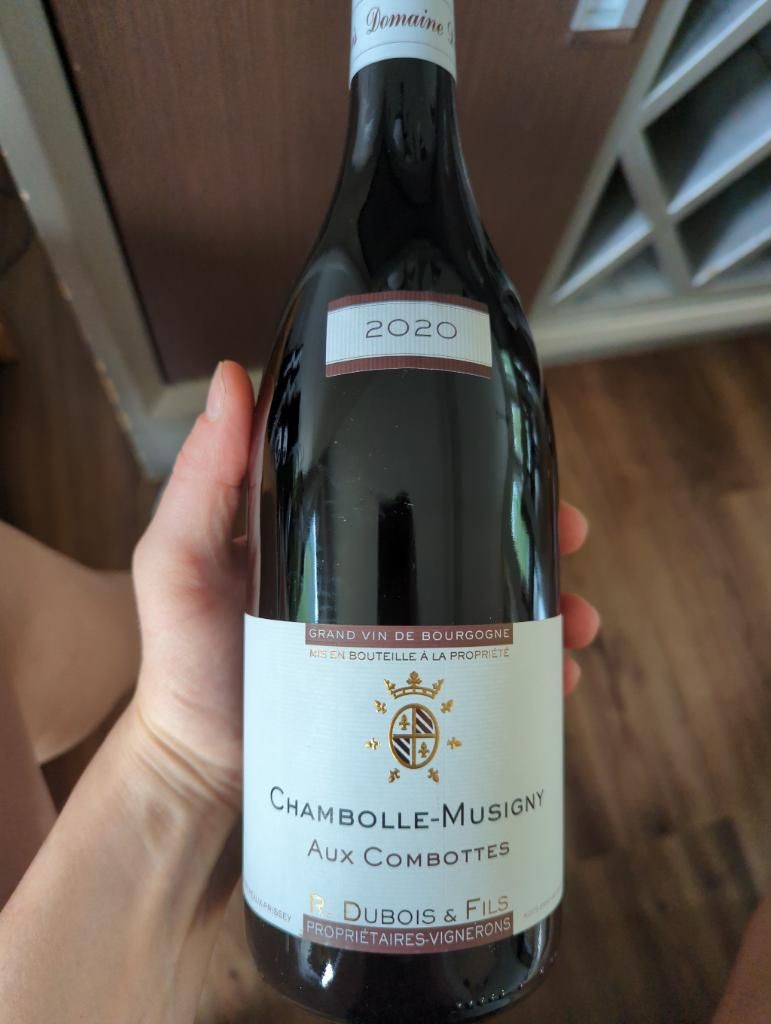 2020 Domaine R. DuBois & Fils Chambolle-Musigny Aux Combottes, France ...