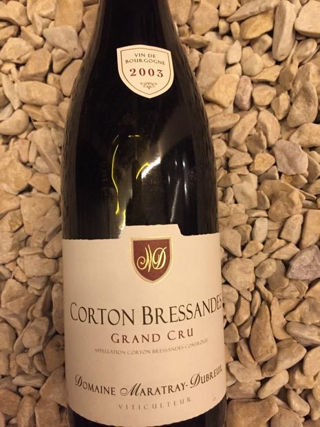 2019 Domaine Maratray-Dubreuil Corton-Bressandes - CellarTracker