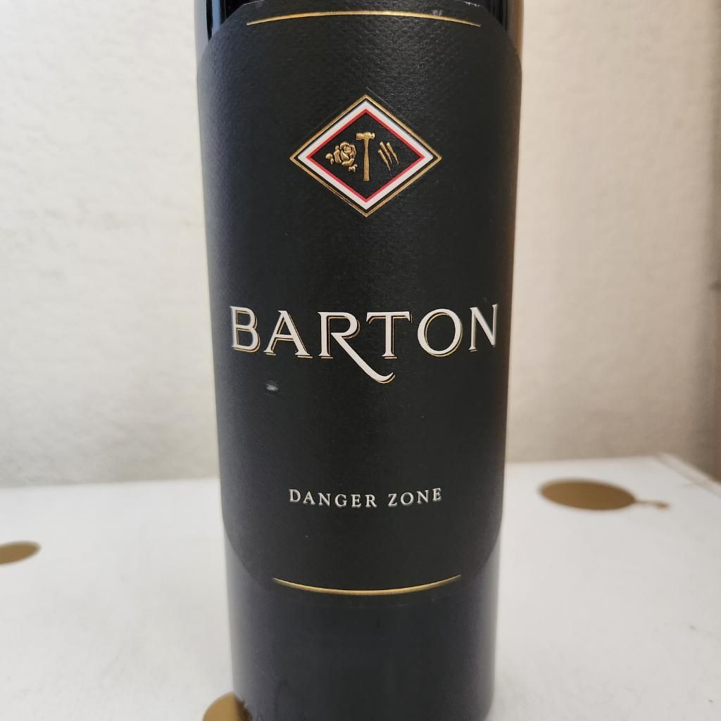 2020 Barton Family Winery Danger Zone, USA, California, Central Coast