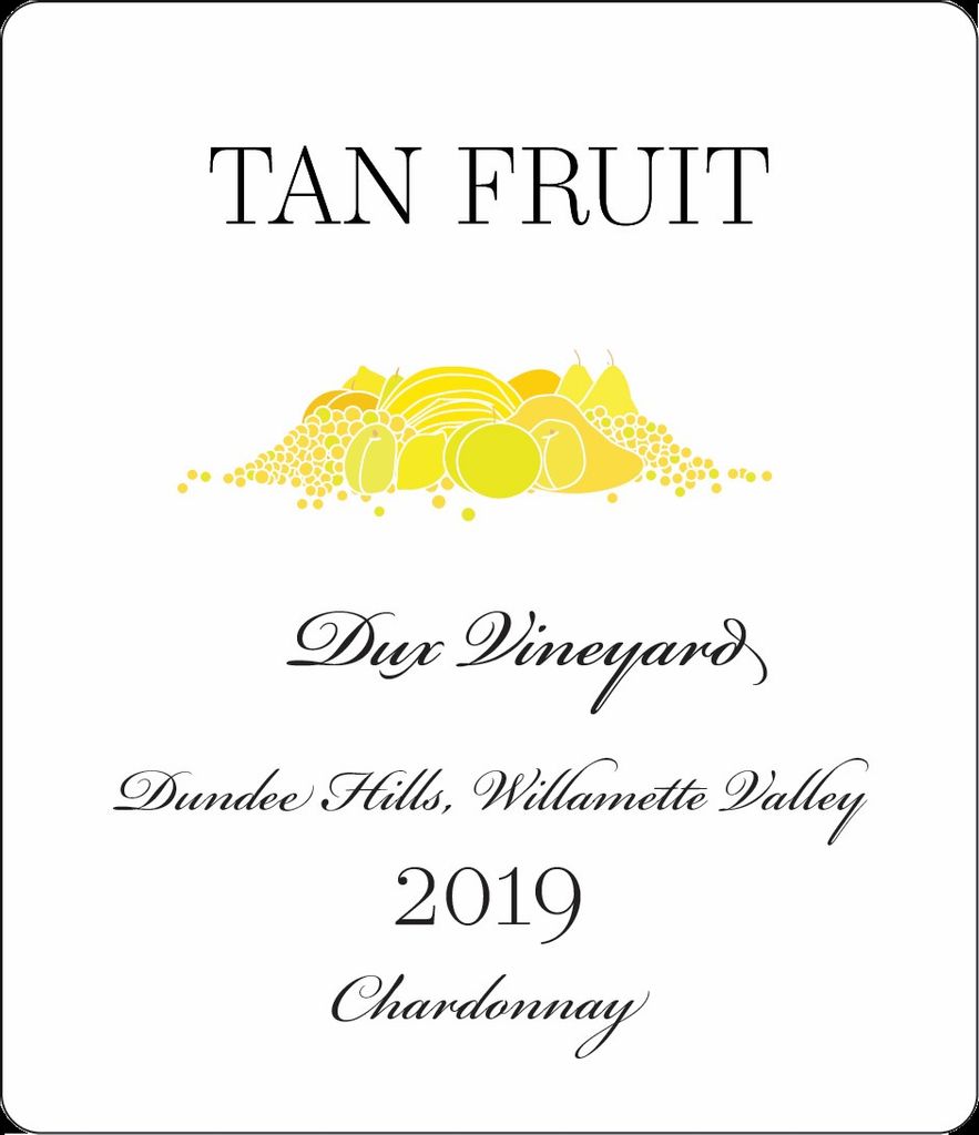 2019 Tan Fruit Chardonnay Dux Vineyard, USA, Oregon, Willamette Valley