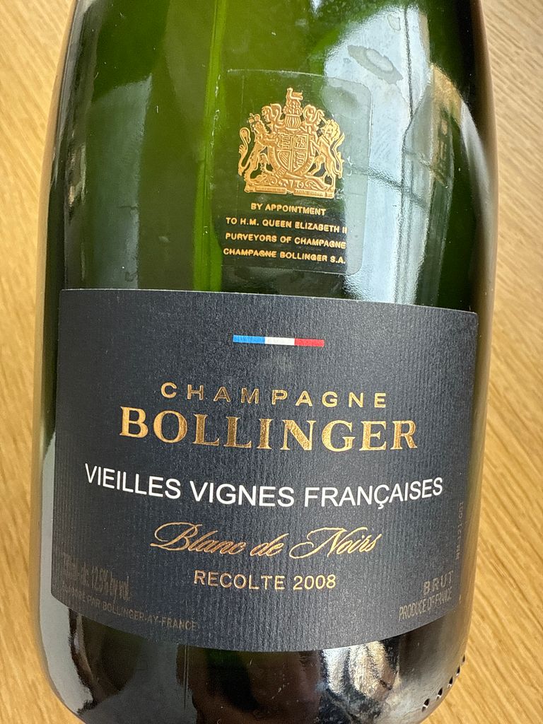 2008 Bollinger Champagne Vieilles Vignes Françaises - CellarTracker