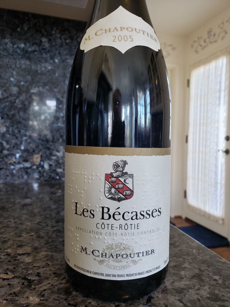 M. Chapoutier Les Bécasses Côte-Rôtie 04 2016 M. Chapoutier Côte-Rôtie Les Bécasses - CellarTracker