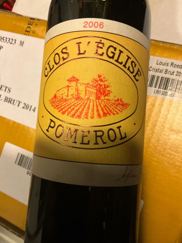 2006 Clos l'Église (Pomerol) - CellarTracker