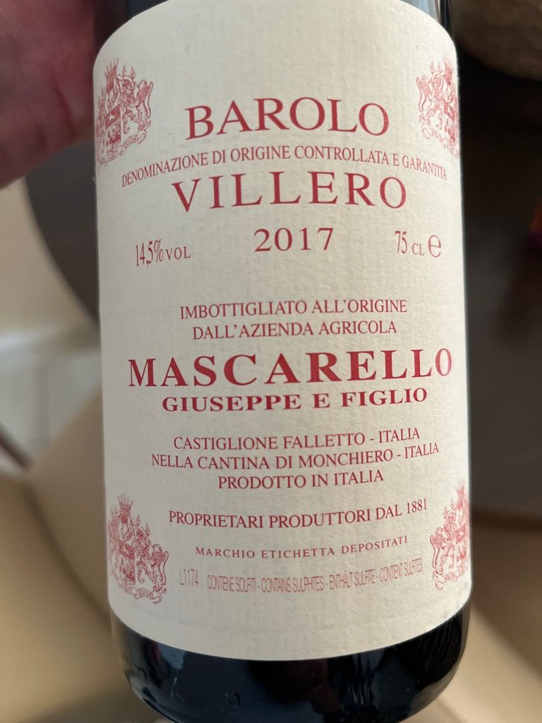2006 Giuseppe E Figlio Mascarello Barolo Villero - CellarTracker