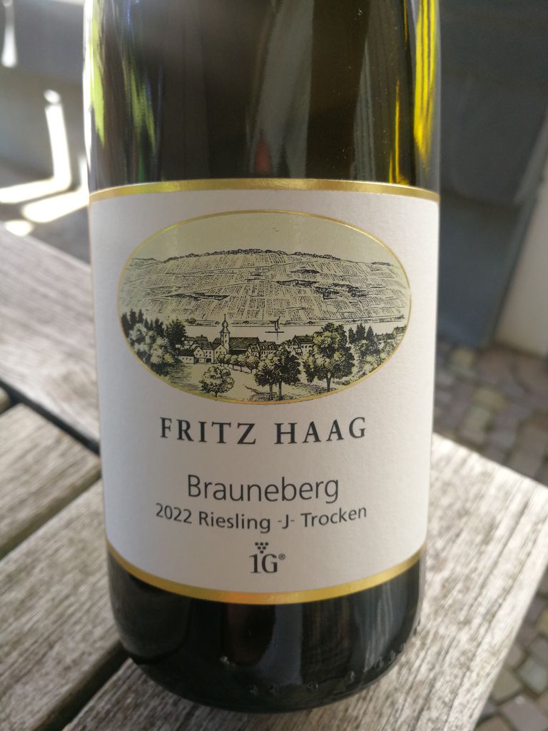 2023 Fritz Haag Brauneberger Riesling J trocken, Germany, Mosel Saar ...