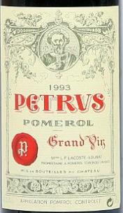 1993 Pétrus, France, Bordeaux, Libournais, Pomerol - CellarTracker