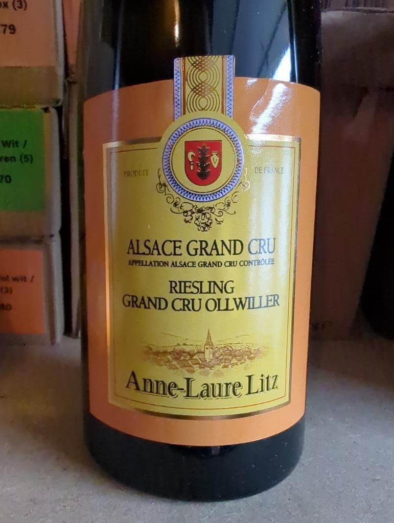 2021 Anne Laure Litz Riesling Grand Cru Ollwiller, France, Alsace ...