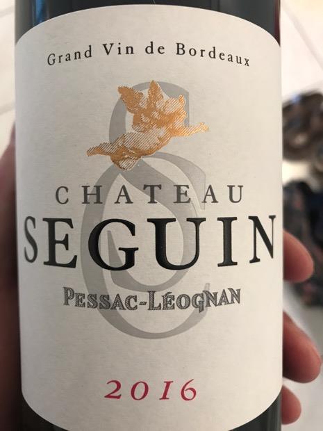 2016 Chateau Seguin France Bordeaux Graves Pessac Leognan Cellartracker