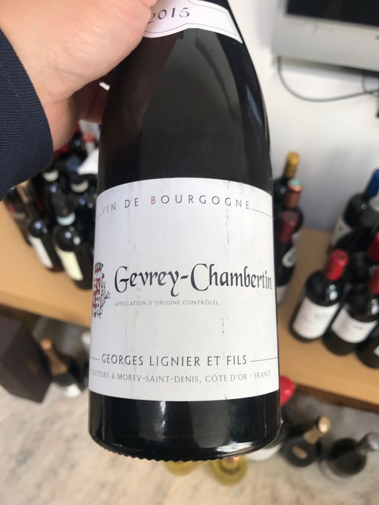 2015 Georges Lignier et Fils Gevrey-Chambertin - CellarTracker