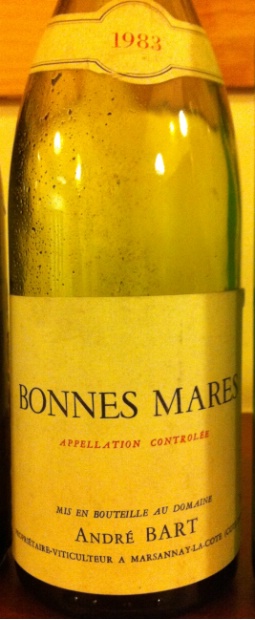 2011 Domaine Bart Bonnes Mares - CellarTracker