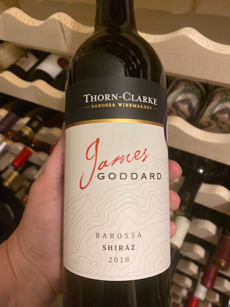 2018 Thorn-Clarke Shiraz James Goddard, Australia, South Australia ...