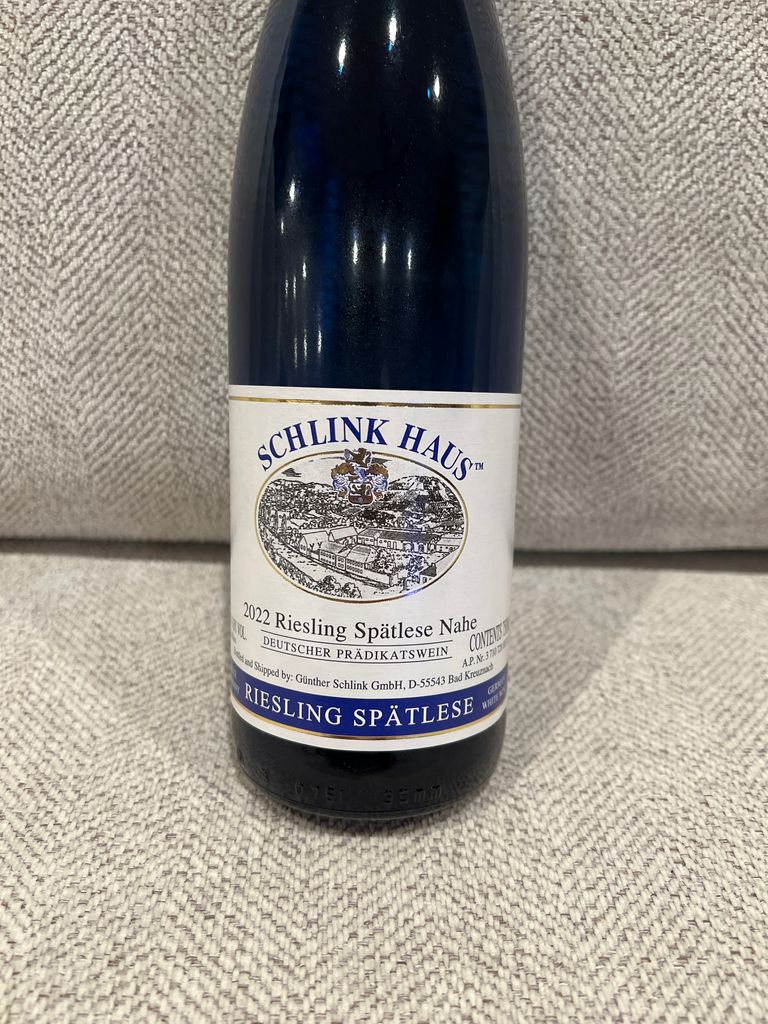 1999 Schlink Haus Riesling Spätlese - CellarTracker