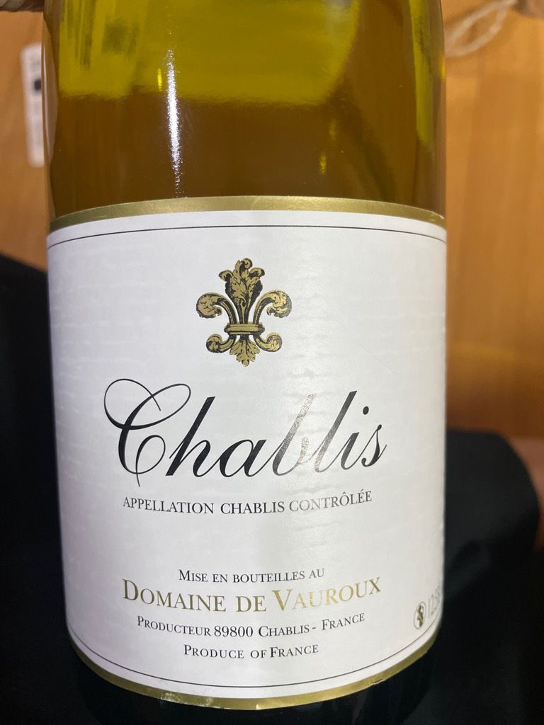 2022 Domaine de Vauroux Chablis - CellarTracker