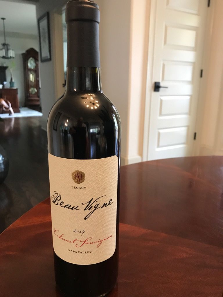 2017 Beau Vigne Cabernet Sauvignon Usa California Napa Valley Cellartracker 0971