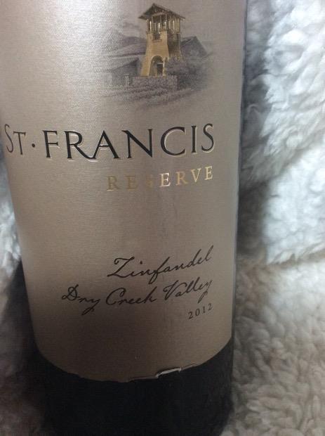 St. Francis Reserve Zinfandel 2017