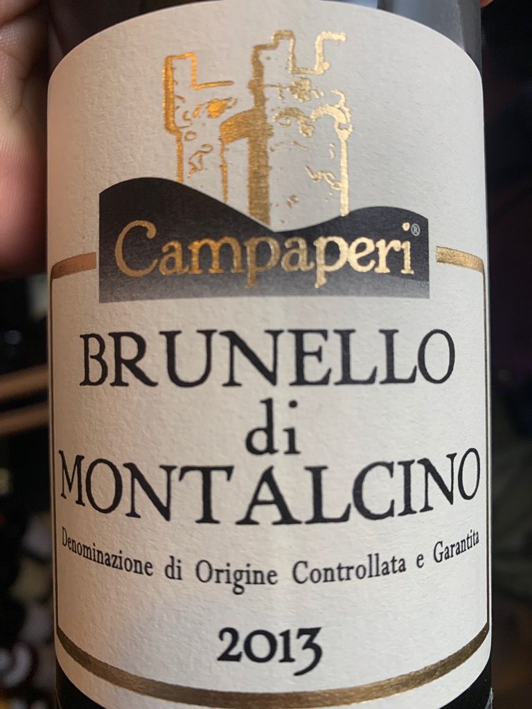 2013 Il Valentiano Brunello di Montalcino Campaperi, Italy, Tuscany ...