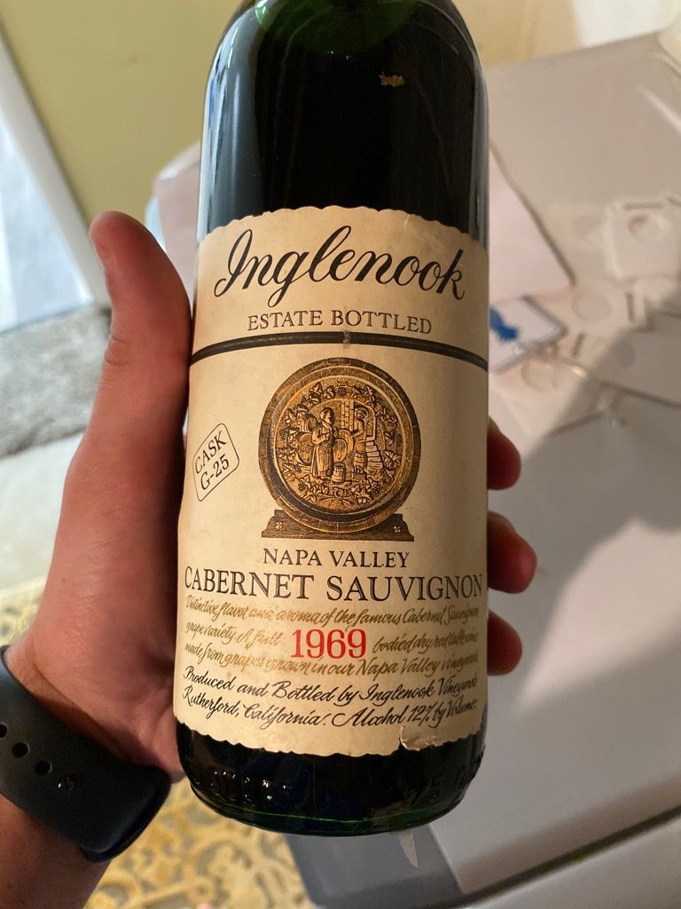 1974 Inglenook Vineyards Cabernet Sauvignon Estate Bottled Cask B