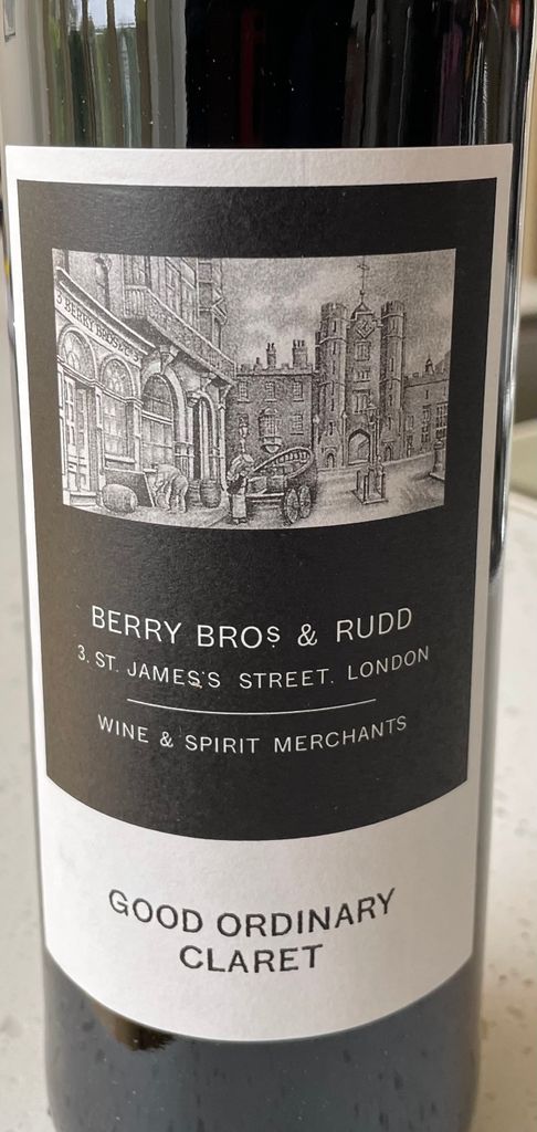 2017 Berry Bros. & Rudd Good Ordinary Claret - CellarTracker