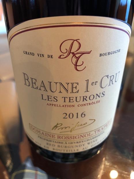 2016 Domaine Rossignol Trapet Beaune 1er Cru Teurons
