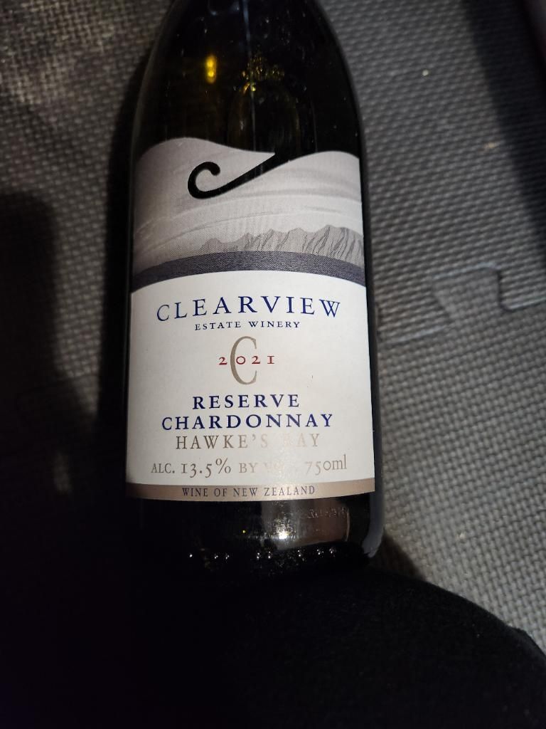 2021 Clearview Estate Chardonnay Reserve, New Zealand, North Island