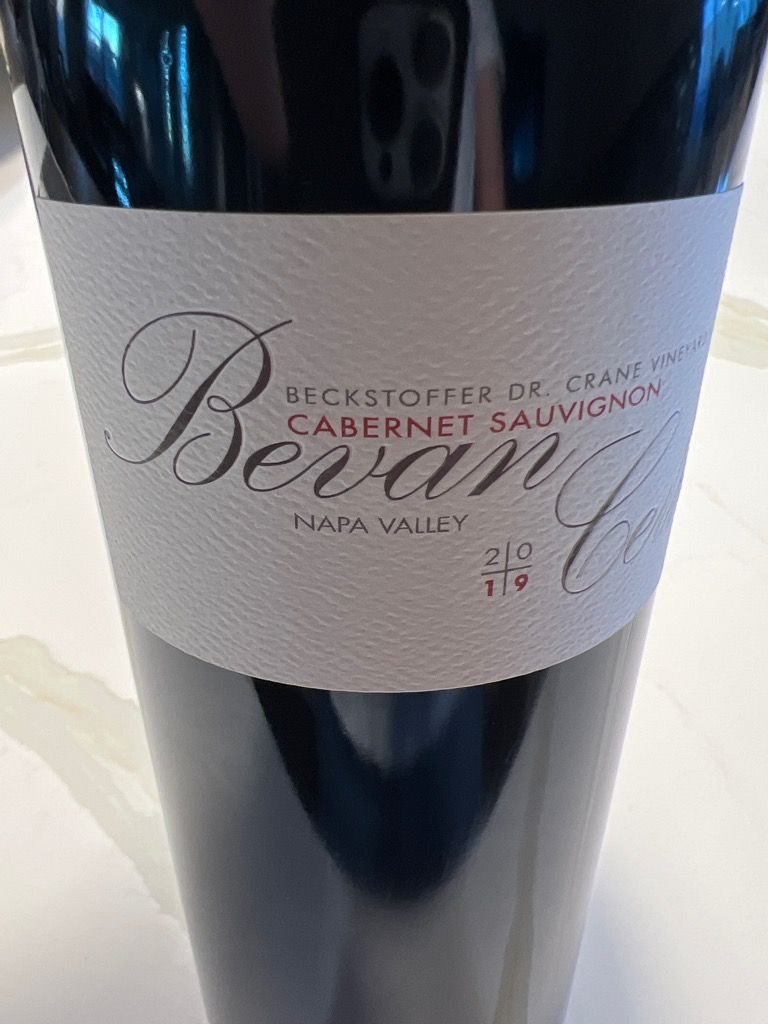 2021 Bevan Cellars Sauvignon Beckstoffer Dr. Crane Vineyard