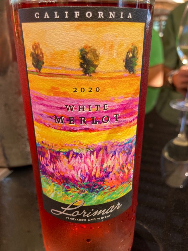 2020 Lorimar White Merlot, USA, California, South Coast, Temecula