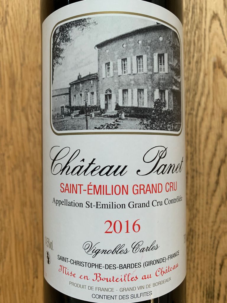 2016 Château Panet - CellarTracker